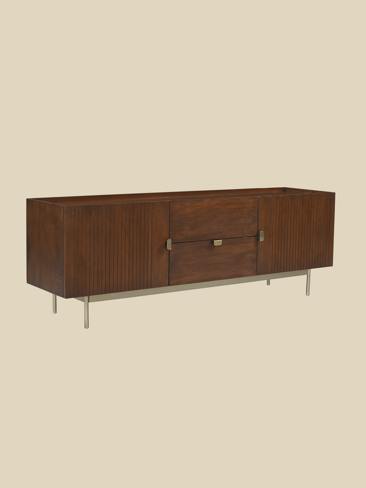 Jenna Mango Wood Media Unit