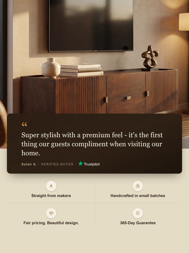 Jenna Mango Wood Media Unit
