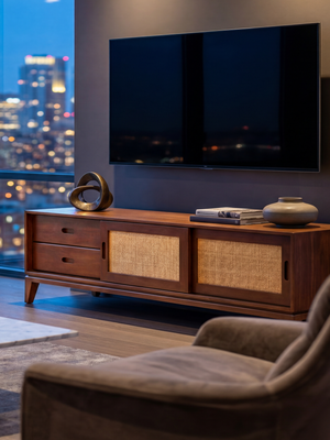 Mathew Rattan Cane Media Unit