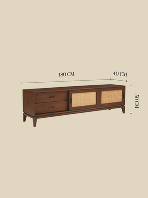 Mathew Rattan Cane Media Unit