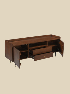 Lorna Mango Wood Media Unit
