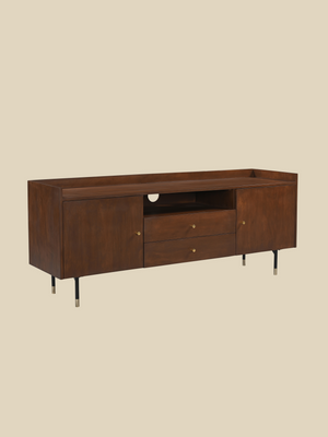 Lorna Mango Wood Media Unit