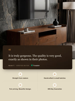 Lorna Mango Wood Media Unit