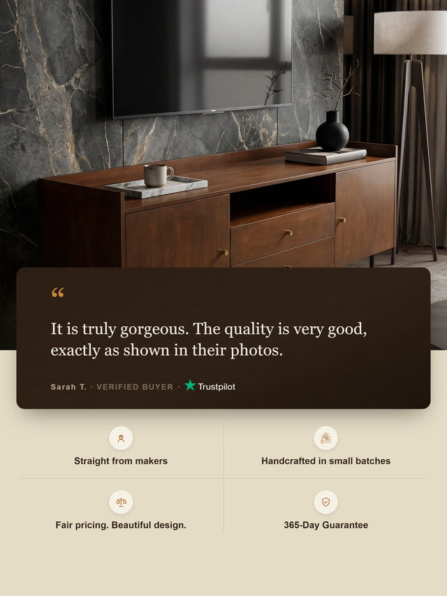 Lorna Mango Wood Media Unit