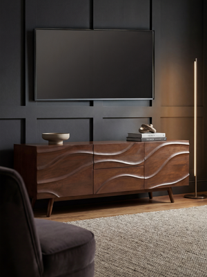 Beth Mango Wood Media Unit