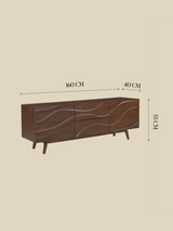 Beth Mango Wood Media Unit