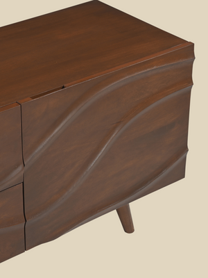 Beth Mango Wood Media Unit