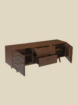 Beth Mango Wood Media Unit