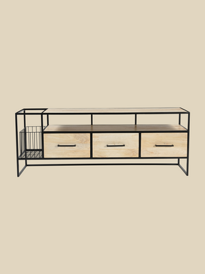 Bettina Mango Wood Media Unit
