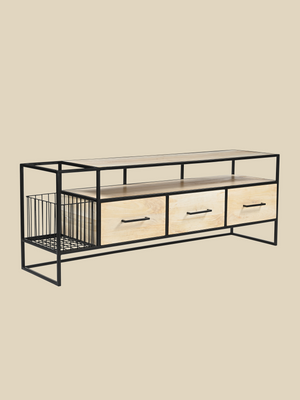 Bettina Mango Wood Media Unit