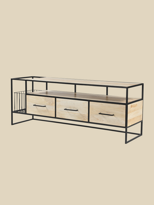 Bettina Mango Wood Media Unit