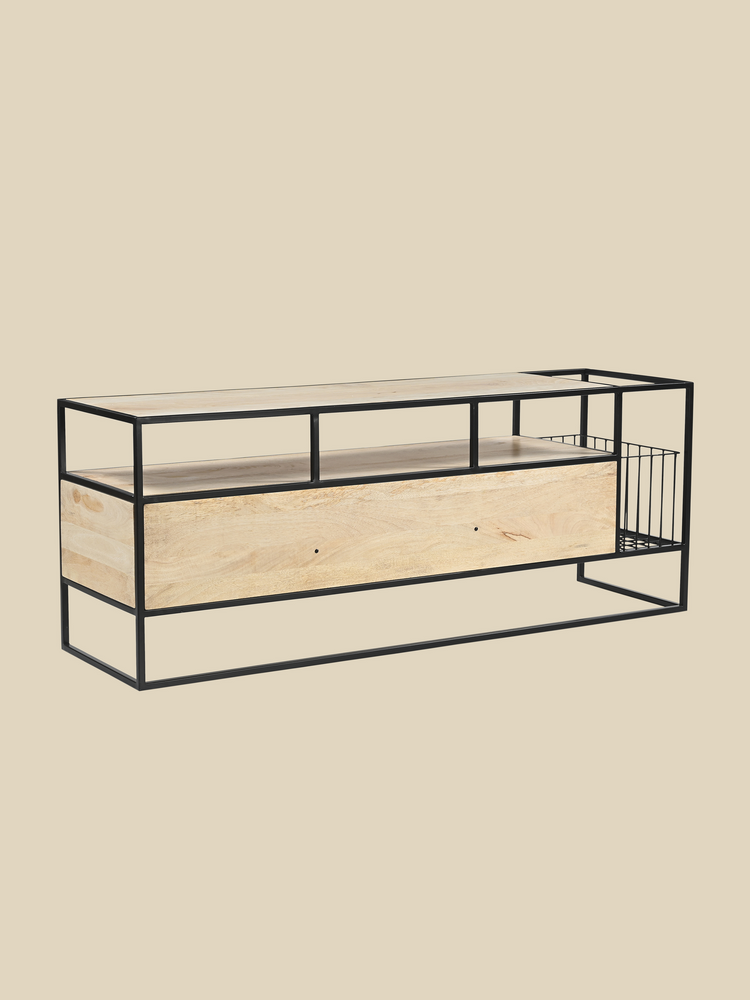 Bettina Mango Wood Media Unit