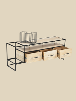 Bettina Mango Wood Media Unit