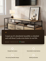 Bettina Mango Wood Media Unit