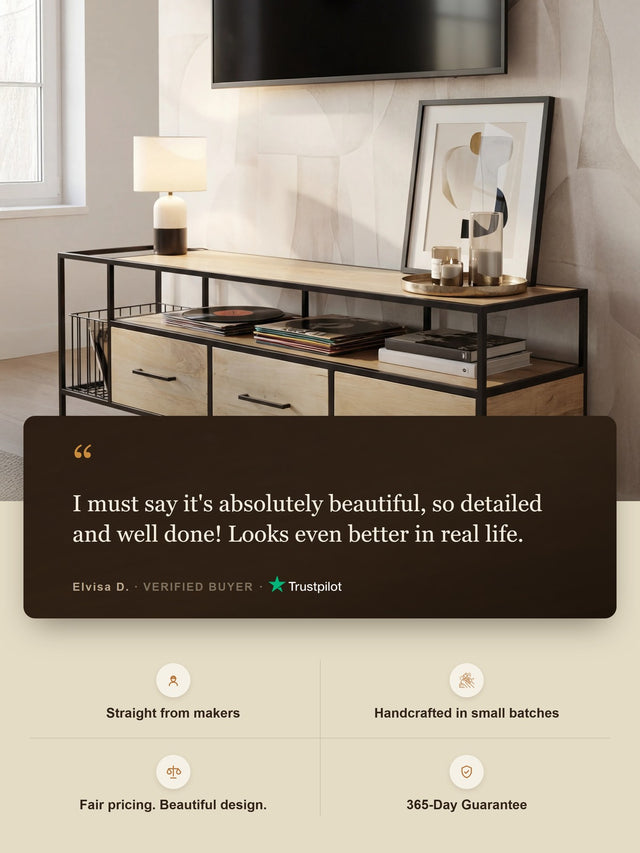 Bettina Mango Wood Media Unit