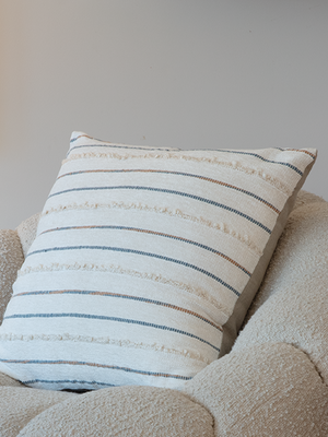 Neutral Glory Hand-woven Cushion