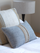 Kenil Blue Hand-woven Cushion
