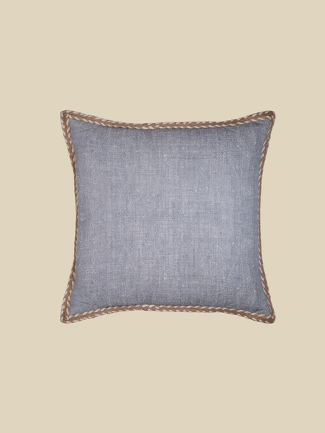 Hamir Blue Hand-woven Cushion