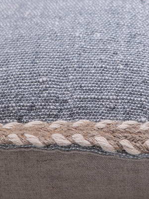 Hamir Blue Hand-woven Cushion