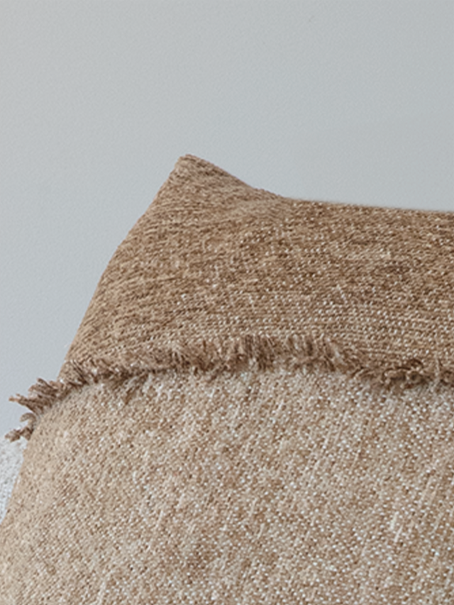 Sienna Earth Hand-woven Cushion