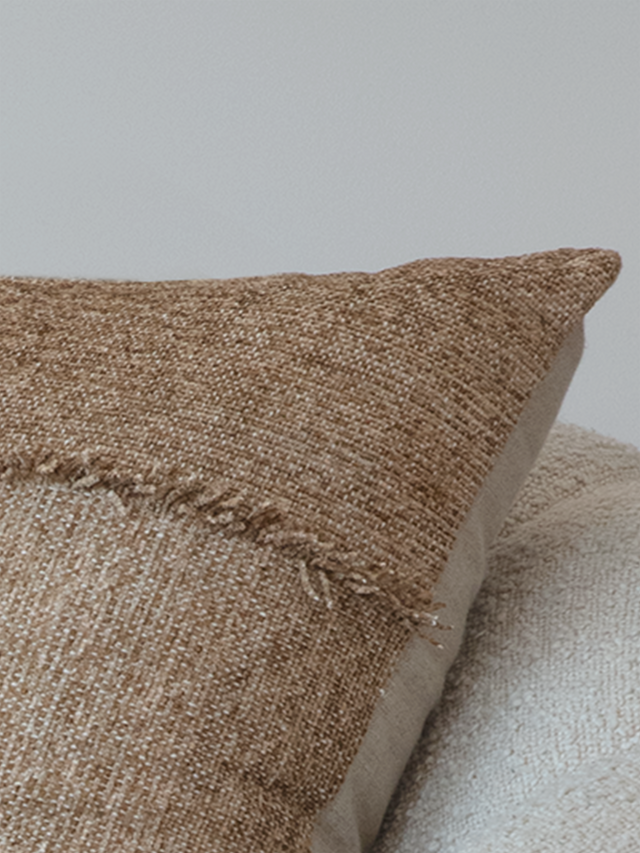 Sienna Earth Hand-woven Cushion