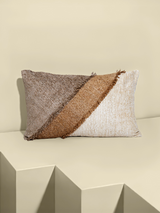 Ember Crest Hand-woven Cushion
