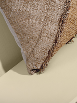 Ember Crest Hand-woven Cushion