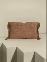 Ochre Tide Hand-woven Cushion