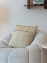 Sienna Sage Green Hand-woven Cushion