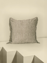 Willow Haze Hand-woven Cushion