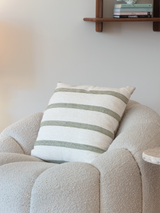 Striped Whim Hand-woven Cushion