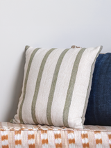 Striped Whim Hand-woven Cushion