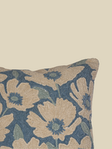 Salvia Cotton Floral Cushion