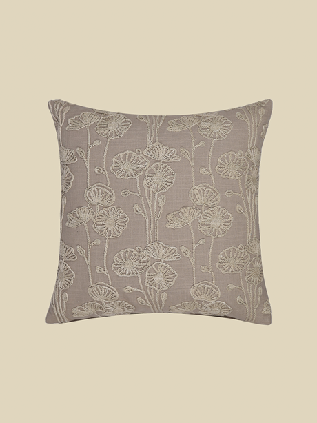 Aster Cotton Floral Cushion