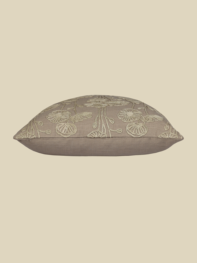 Aster Cotton Floral Cushion