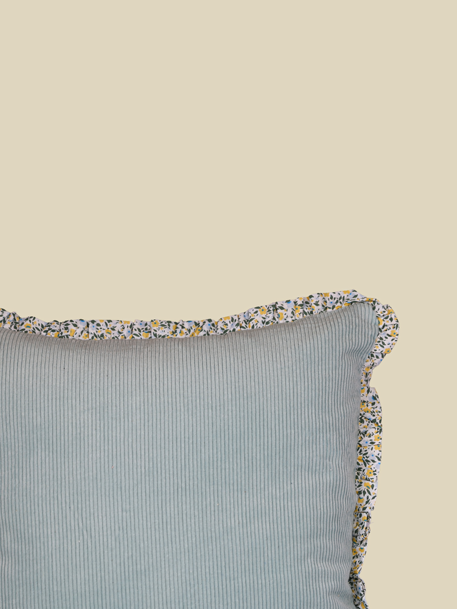 Maribelle Blue Cotton Cushion