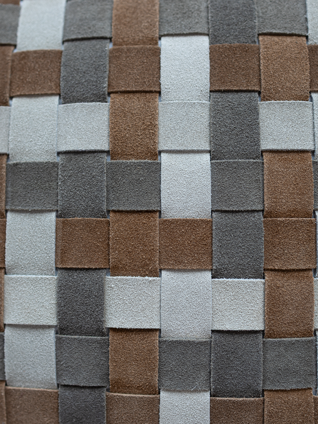 Miles Suede Leather Cushion