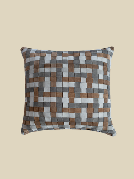 Miles Suede Leather Cushion