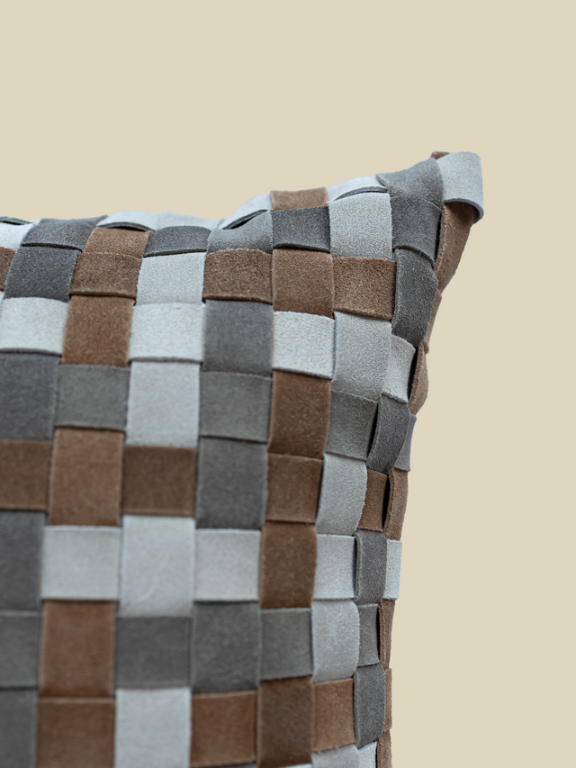 Miles Suede Leather Cushion