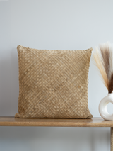 Ann Tan Suede Leather Cushion