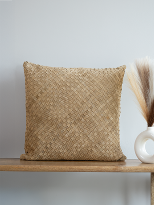 Ann Tan Suede Leather Cushion