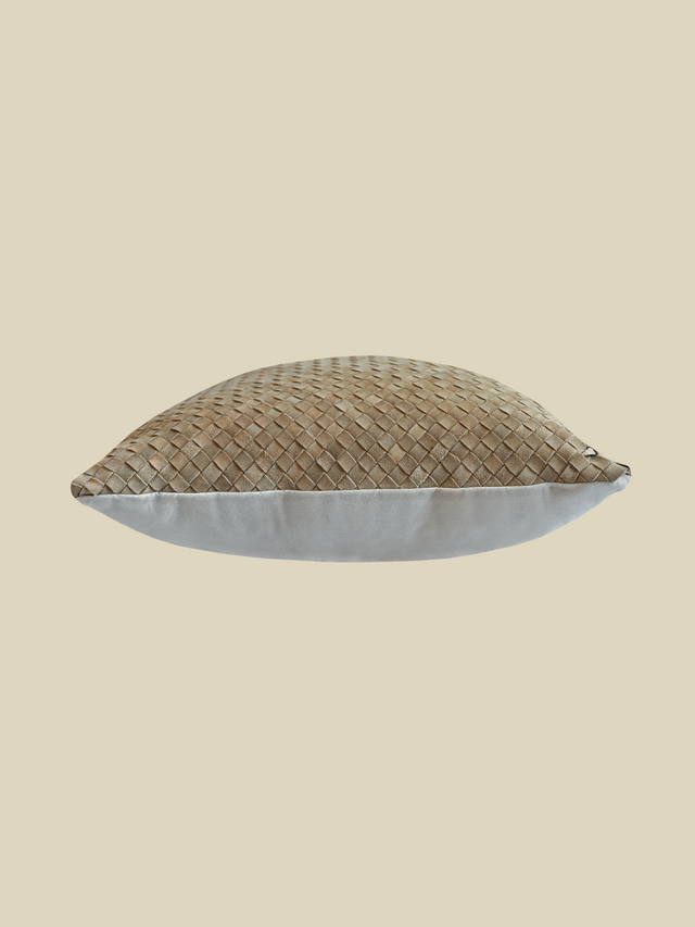 Ann Tan Suede Leather Cushion