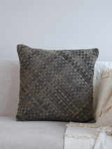 Viviana Suede Leather Cushion