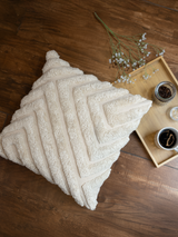 Avery Cream Cotton Cushion