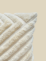 Avery Cream Cotton Cushion