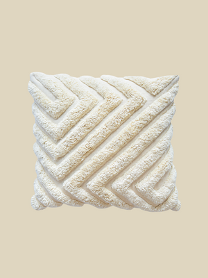 Avery Cream Cotton Cushion