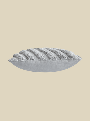 Avery Grey Cotton Cushion