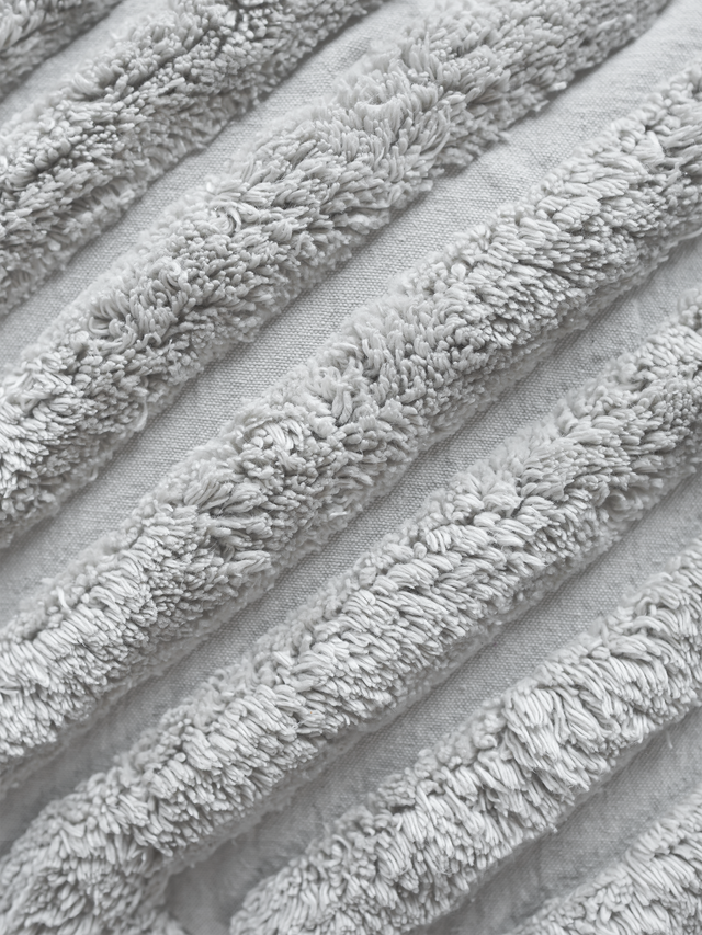 Avery Grey Cotton Cushion