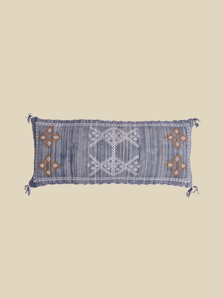 Savya Embroidered Cotton Cushion