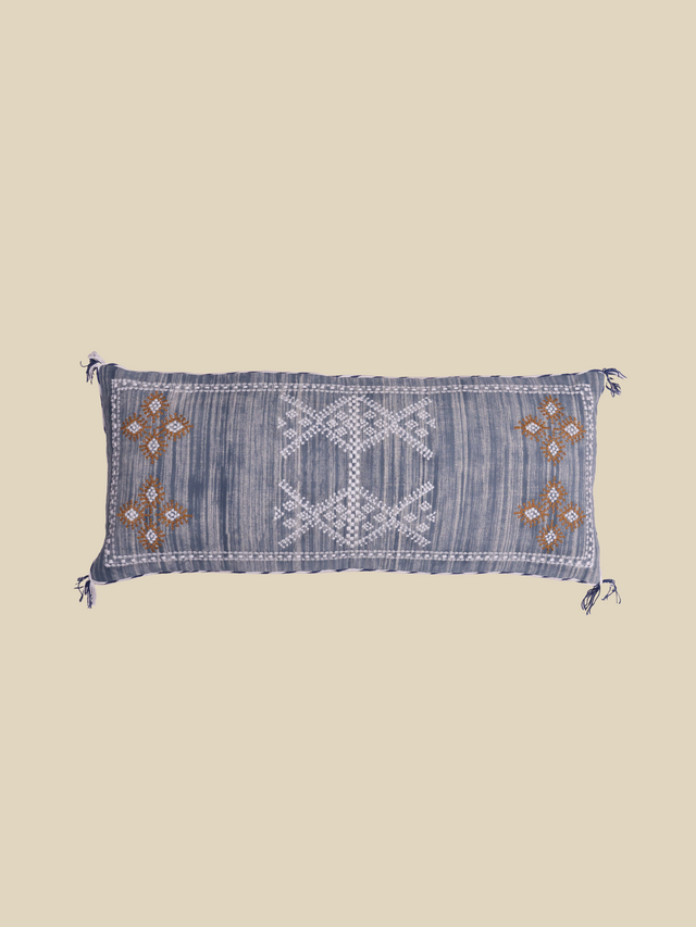 Savya Embroidered Cotton Cushion